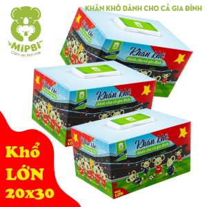 KHĂN KHÔ HỘP DÀNH CHO CẢ GIA ĐÌNH