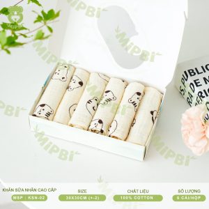 KHĂN SỮA NHĂN CAO CẤP