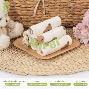 KHĂN SỮA NHĂN CAO CẤP