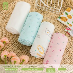 KHĂN TẮM SỢI TRE -3 LỚP