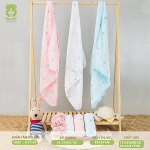 KHĂN TẮM SỢI TRE – 6 LỚP