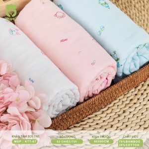 KHĂN TẮM SỢI TRE – 6 LỚP