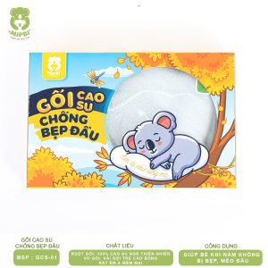 GỐI CAO SU CHỐNG BẸP ĐẦU