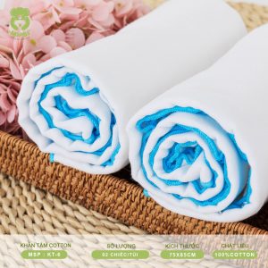 KHĂN TẮM SỢI COTTON MỸ DÀY- 6 LỚP