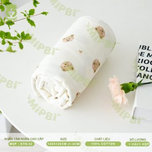 KHĂN TẮM NHĂN CAO CẤP 4 LỚP