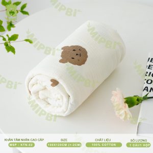 KHĂN TẮM NHĂN CAO CẤP 4 LỚP