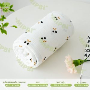 KHĂN TẮM NHĂN CAO CẤP 4 LỚP