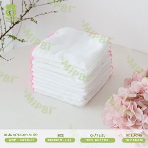 Khăn Sữa BABY 3 Lớp
