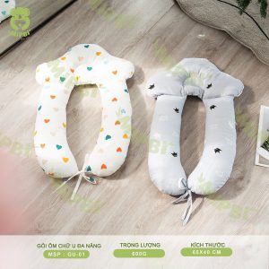 Gối ôm Chữ U Đa Năng