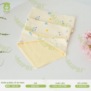 KHĂN QUÀNG CỔ SƠ SINH