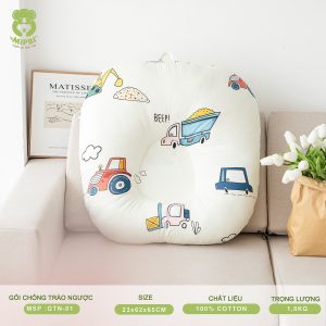 Gối Xô Nhăn Chống Trào Ngược - Version 2