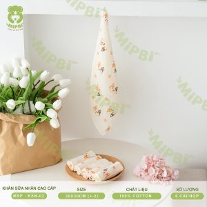 KHĂN SỮA NHĂN CAO CẤP