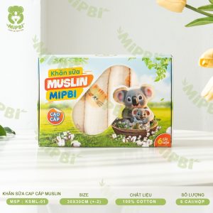 Khăn Sữa Cao Cấp MUSLIN