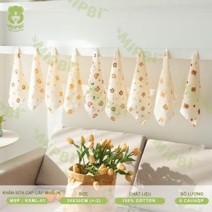 Khăn Sữa Cao Cấp MUSLIN