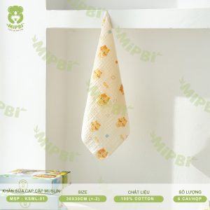 Khăn Sữa Cao Cấp MUSLIN