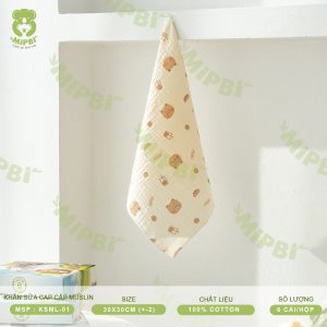 Khăn Sữa Cao Cấp MUSLIN