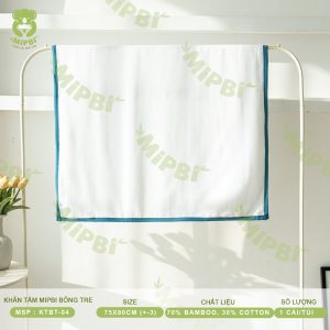 Khăn Tắm MIPBI Bông Tre (4 lớp- 6 lớp)
