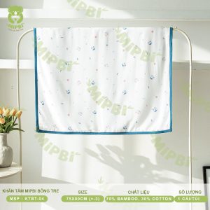 Khăn Tắm MIPBI Bông Tre (4 lớp- 6 lớp)